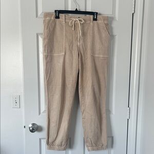 Women’s Tan Casual joggers
American Eagle

Wore only twice 
Fits true to size